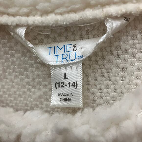 Scotty Dog Sequin Top L Fluffy Faux Sherpa Teddy Fabric Lightweight Holiday - Picture 4 of 7